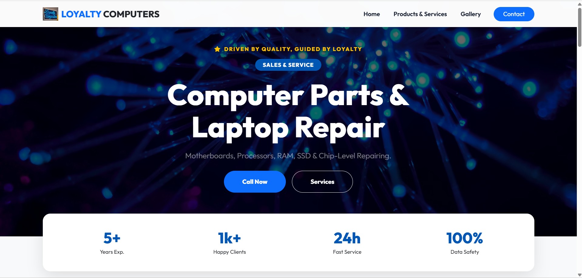 Loyalty Computers Website